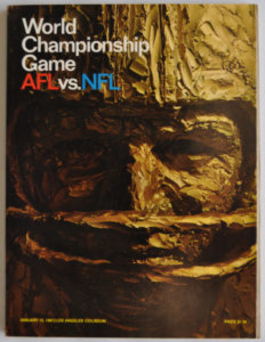  1967 Super Bowl I Program