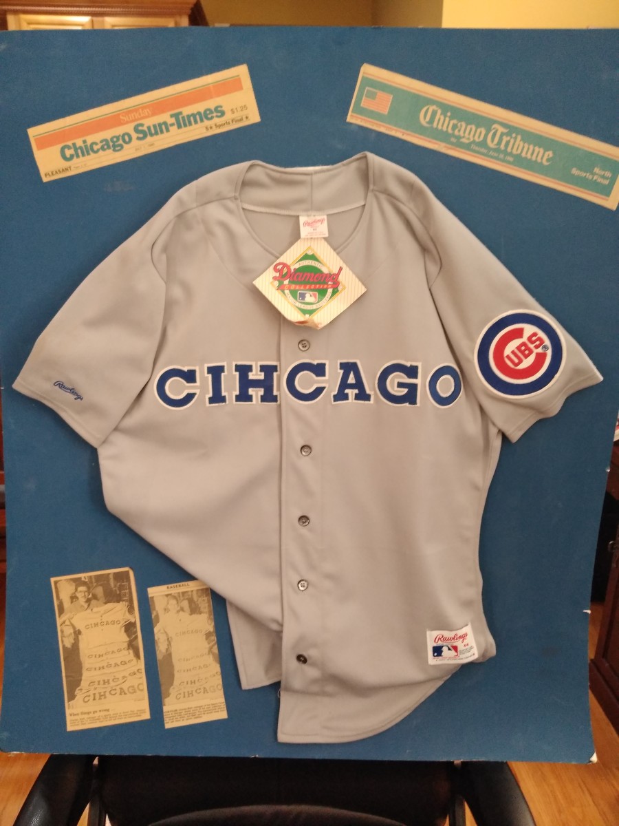 Tale of the misspelled CIHCAGO Cubs jersey - Sports Collectors Digest