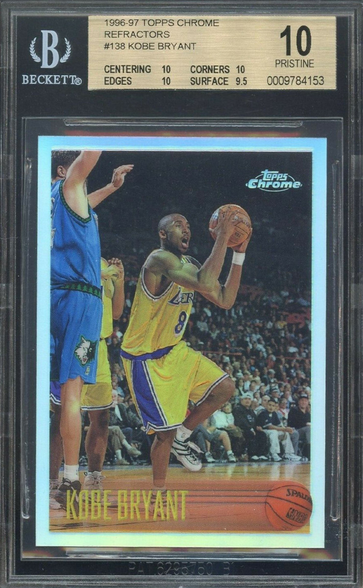 Past & Present Basketball: Kobe Bryant Jersey Card - Trading Card