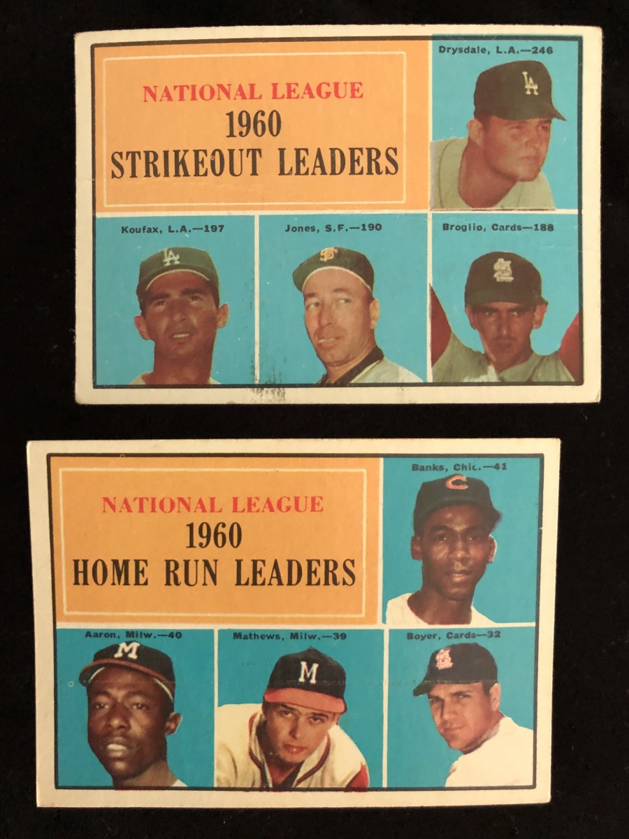 WHEN TOPPS HAD (BASE)BALLS!: 1960'S SEASONAL LEADERS- PITCHING WINS