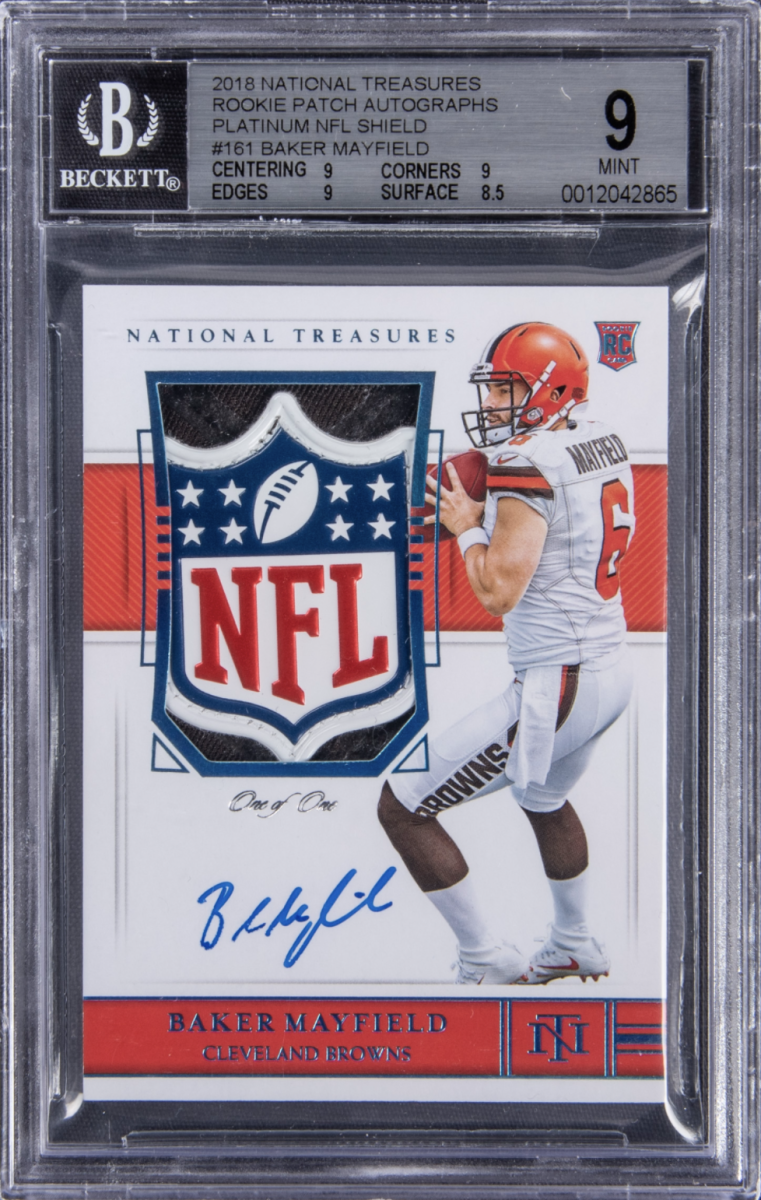 2018 Leaf Ultimate Draft Football 1991 Leaf Baker Mayfield Autograph -  Beckett News