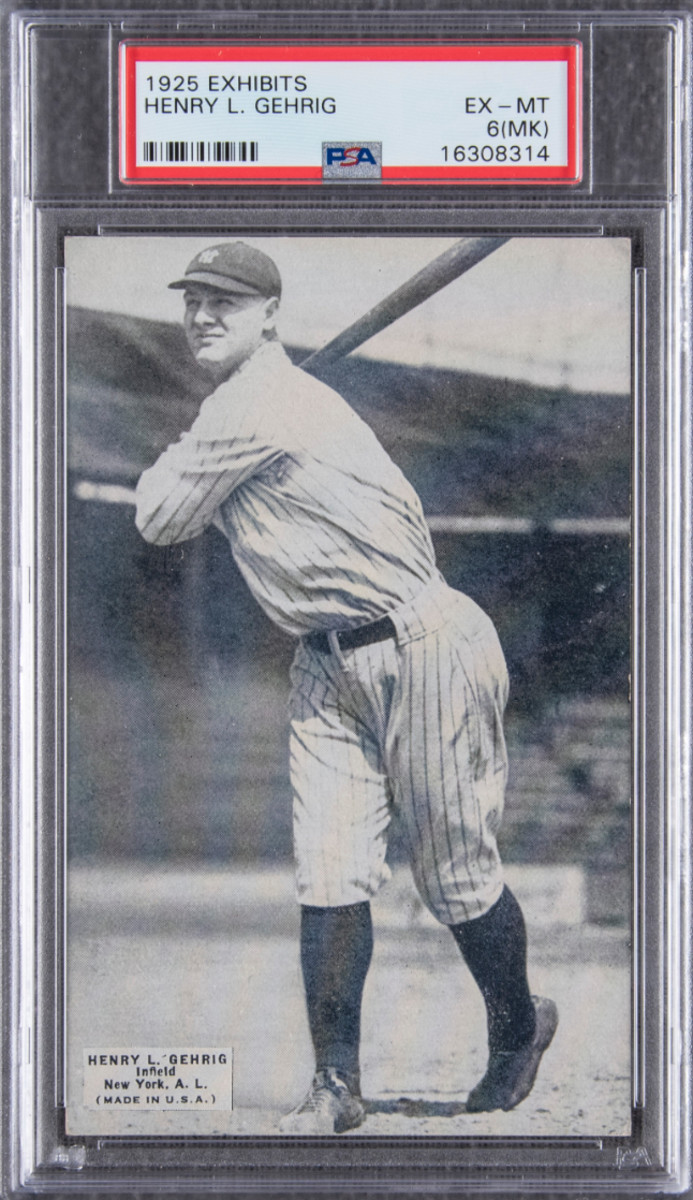 Lou Gehrig Vintage Baseball Cards, Rookie Cards, Memorabilia, More