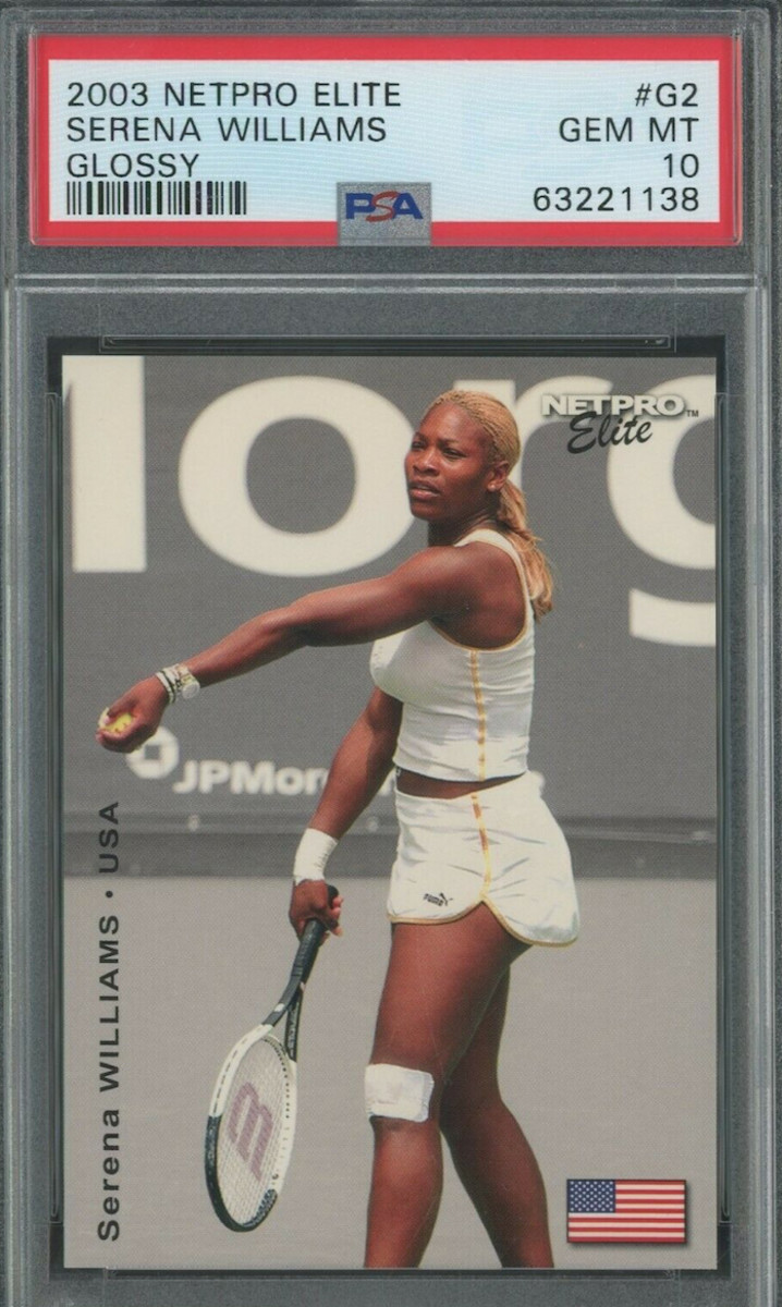 Serena Williams Rookie Cards Rising In Value Leading Way Among Female 