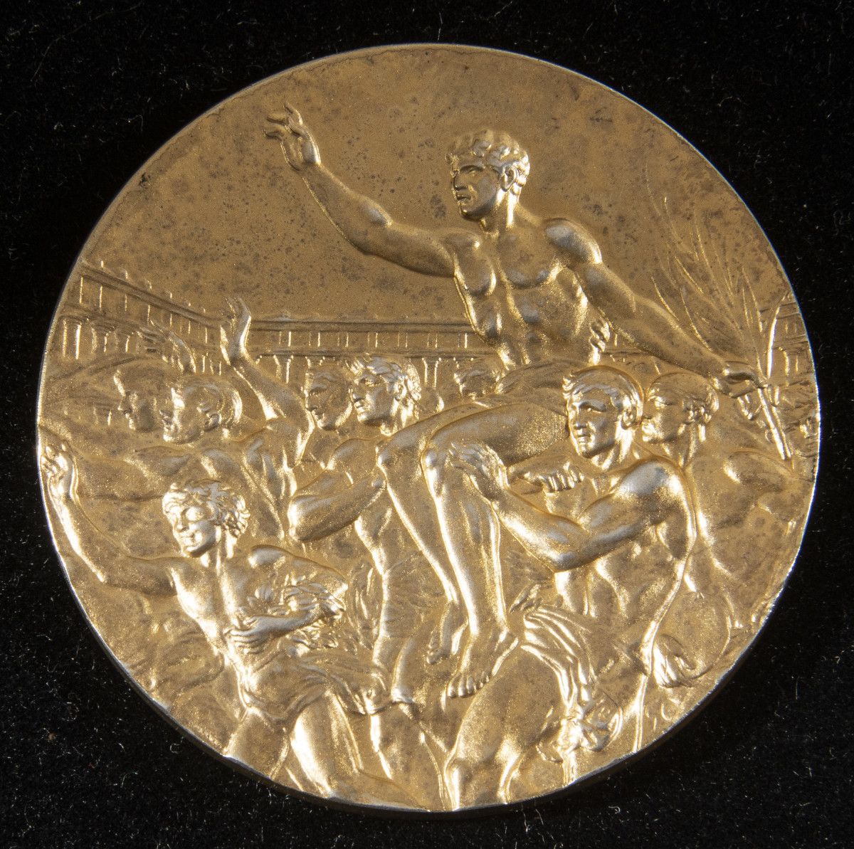 Bill Russell 1956 Olympic gold medal.