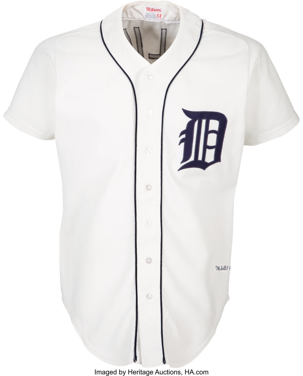 1972 Al Kaline Game Worn Detroit Tigers Uniform. Baseball, Lot #50077
