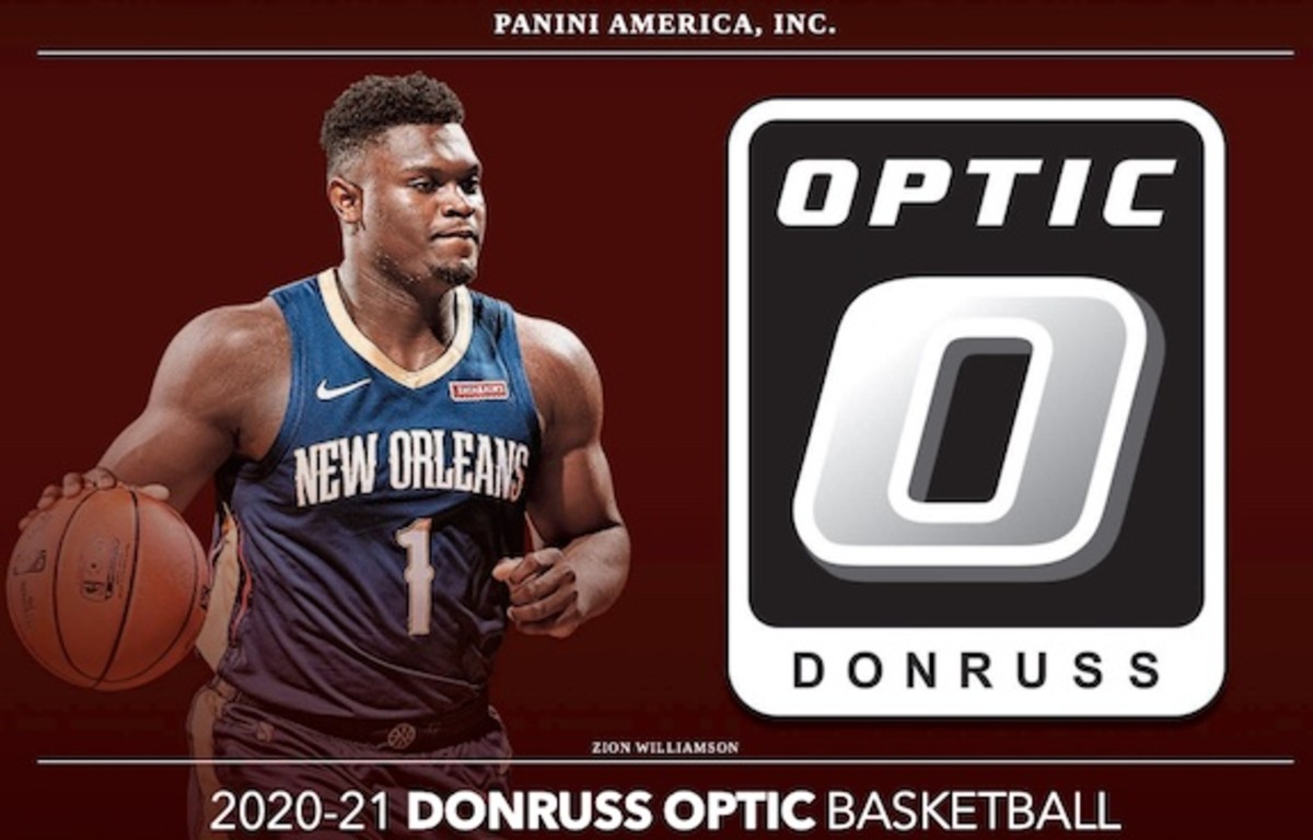 2020-21 Donruss Optic Basketball set.