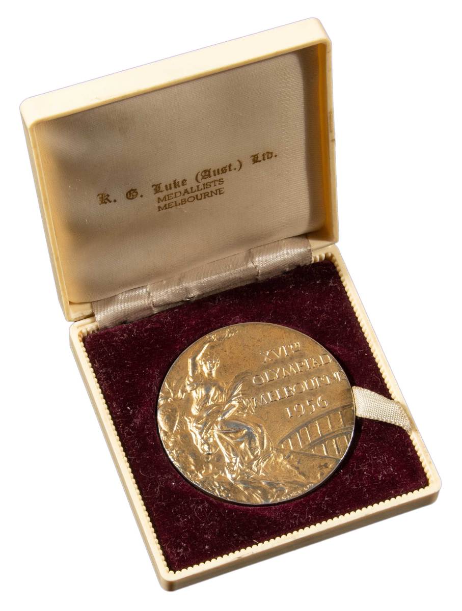 Bill Russell's 1956 Olympic gold medal.