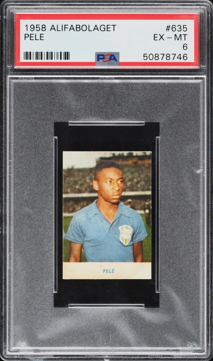 1958 Alifabolaget Pele card.