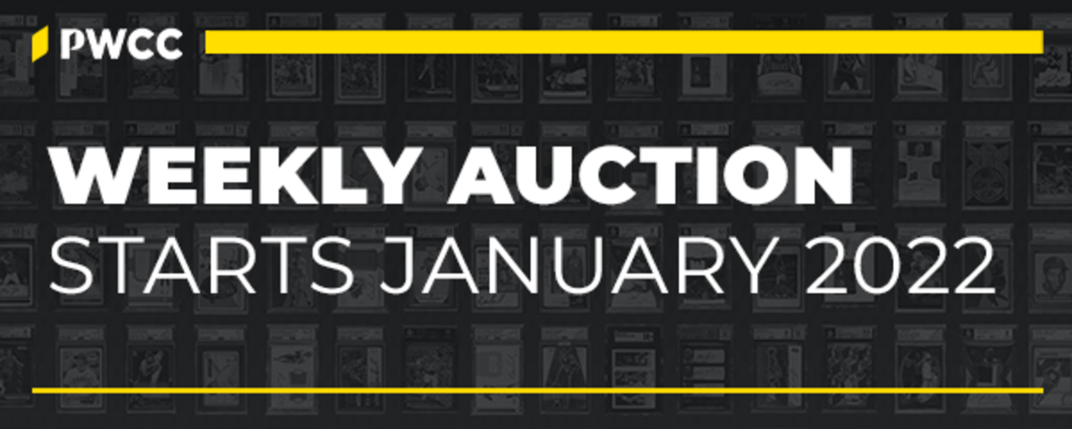 PWCC Marketplace will switch to Weekly Auctions in 2022.