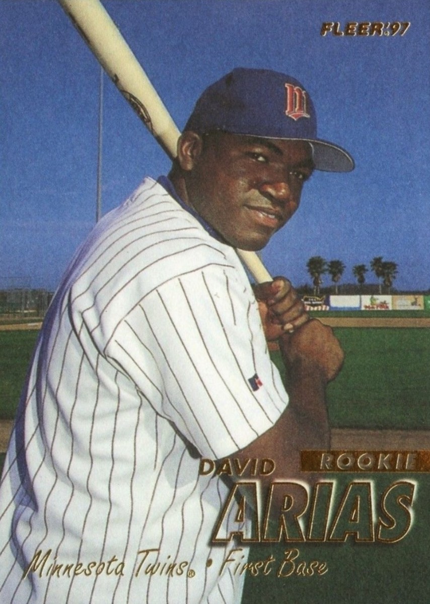 1997 Fleer David Arias (David Ortiz) rookie card.