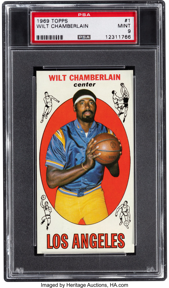 1969 Topps Wilt Chamberlain #1.