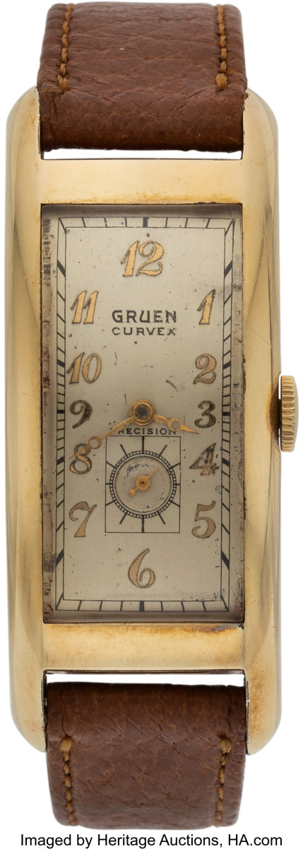 Wristwatch presented to Honus Wagner during his 1939 induction into the Baseball Hall of Fame.