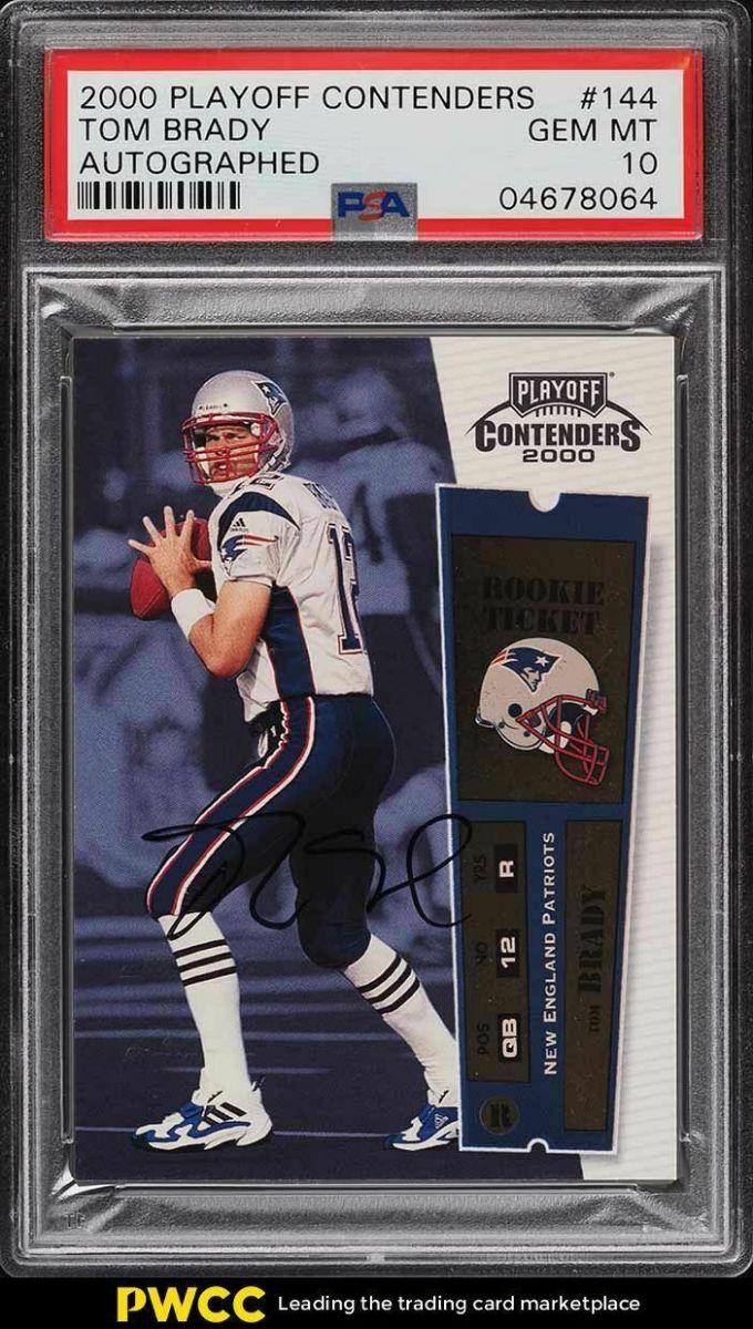 Tom Brady Rookie Autograph Card Hits Auction, Could Fetch $2 Mil!