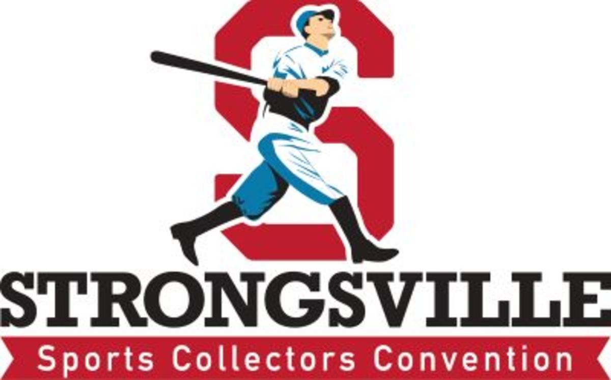 Logo for Strongsville Sports Collectors Convention.