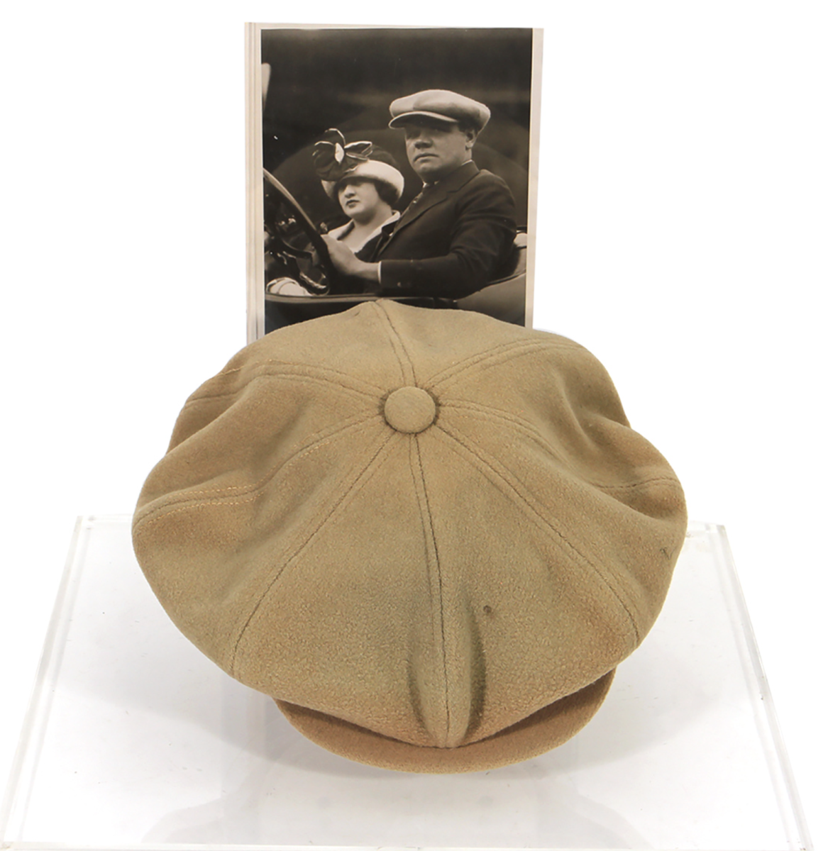 Babe Ruth cap that he wore during the 1920s.