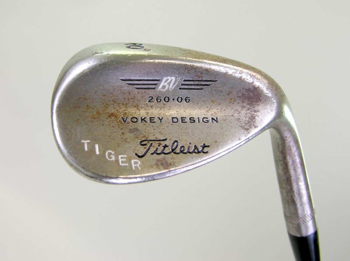 Tiger Woods iron Woods used to win the Tiger Slam.