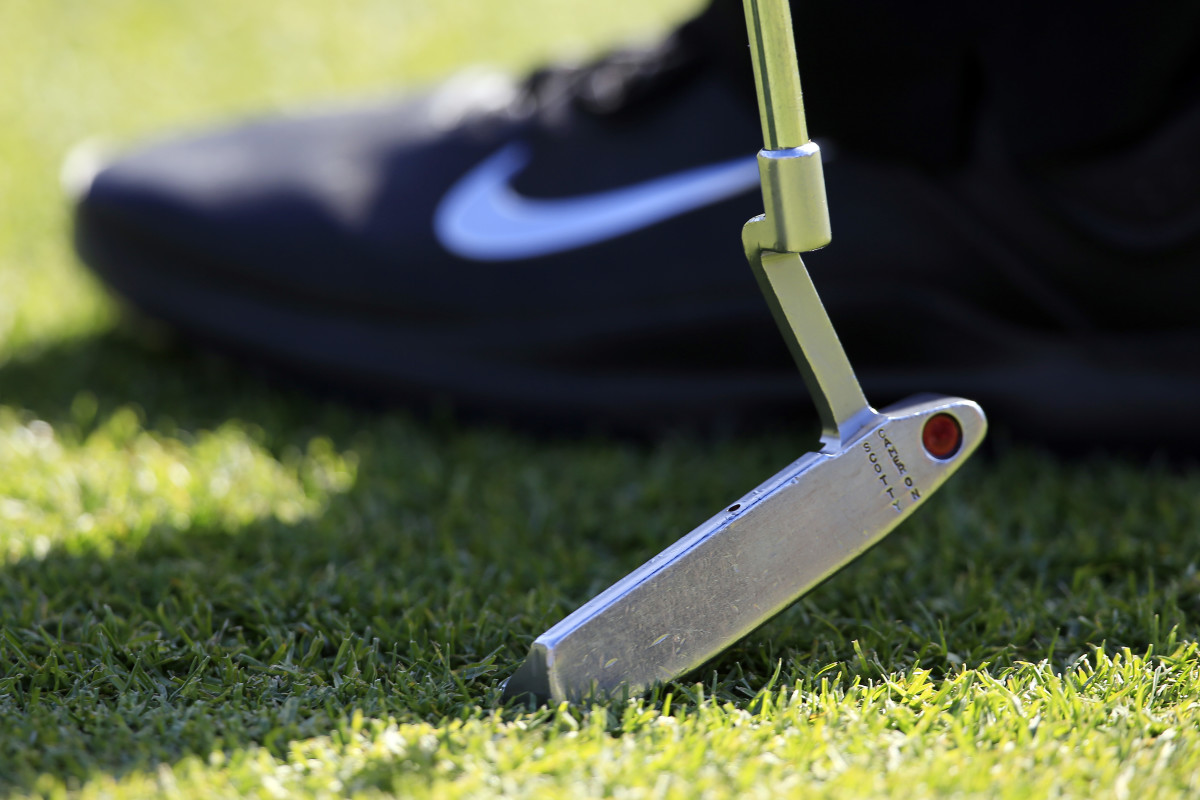 The Titleist Scotty Cameron putter Woods used to win 14 of his 15 majors is estimated to be worth as much as $30 million.