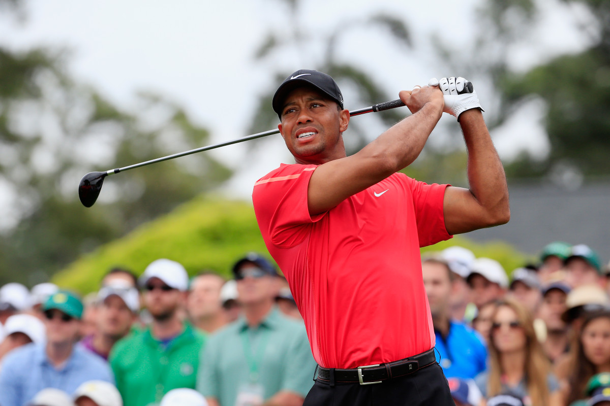 Tiger Woods tees off during the Masters in 2015. The greatest golfer of all time hopes to make one more comeback.