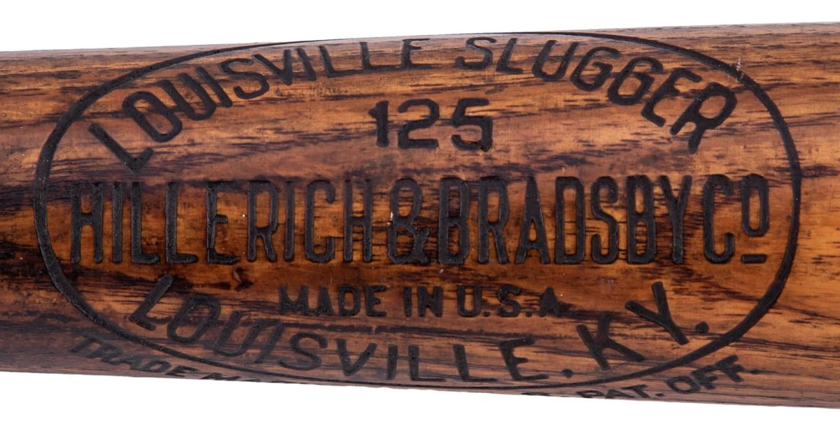 Label on a Ty Cobb Hillerich & Bradsby bat made in 1922-23 and photo-matched to the 1927-28 seasons.