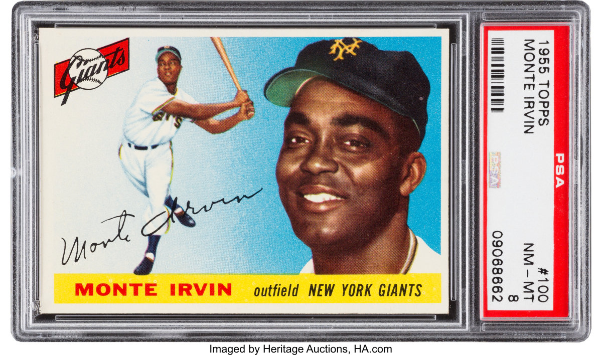1955 Topps Monte Irvin card.