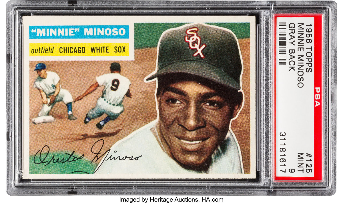 1956 Topps Minnie Minoso card.