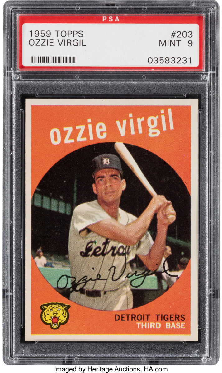 1959 Topps Ozzie Virgil card.