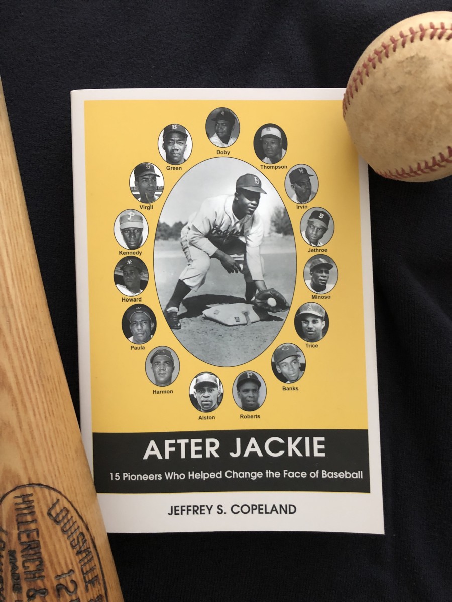 The book "After Jackie" (Paragon House) by Jeffrey S. Copeland explores the 15 major leaguers who broke the color barrier for their respective teams following Jackie Robinson’s debut for the Brooklyn Dodgers on April 15, 1947.
