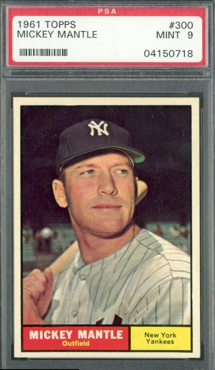 A 1979 Topps Rack Pack sells for $20K; 1961 Mickey Mantle card