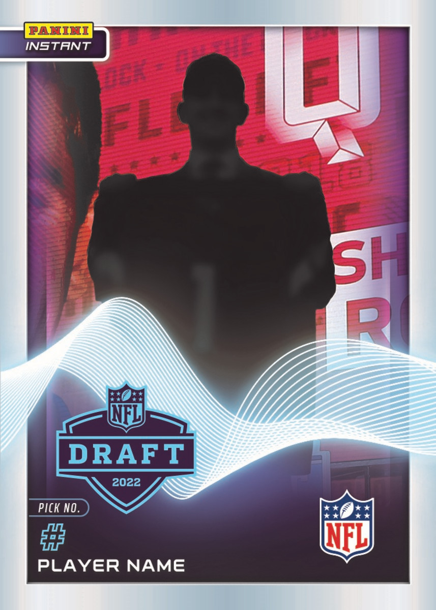 Panini Instant NFL Draft cards.