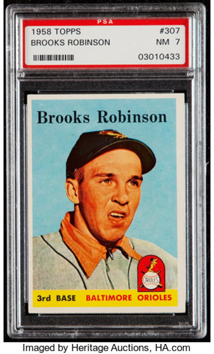1958 Topps Brooks Robinson card.