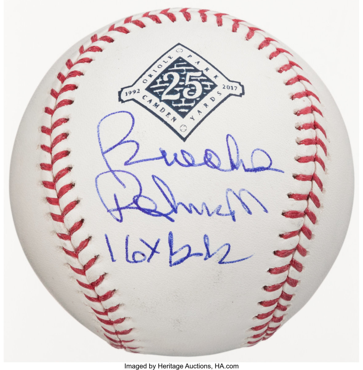 Brooks Robinson autographed ball.