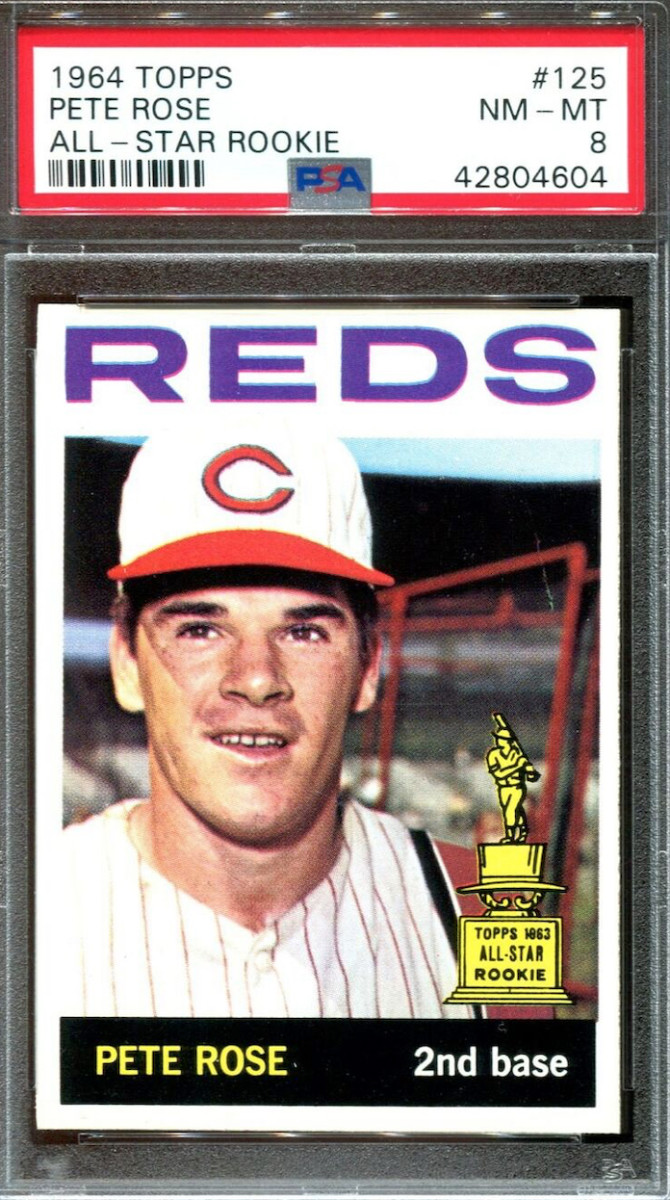 1964 Topps Pete Rose All-Star Rookie card.