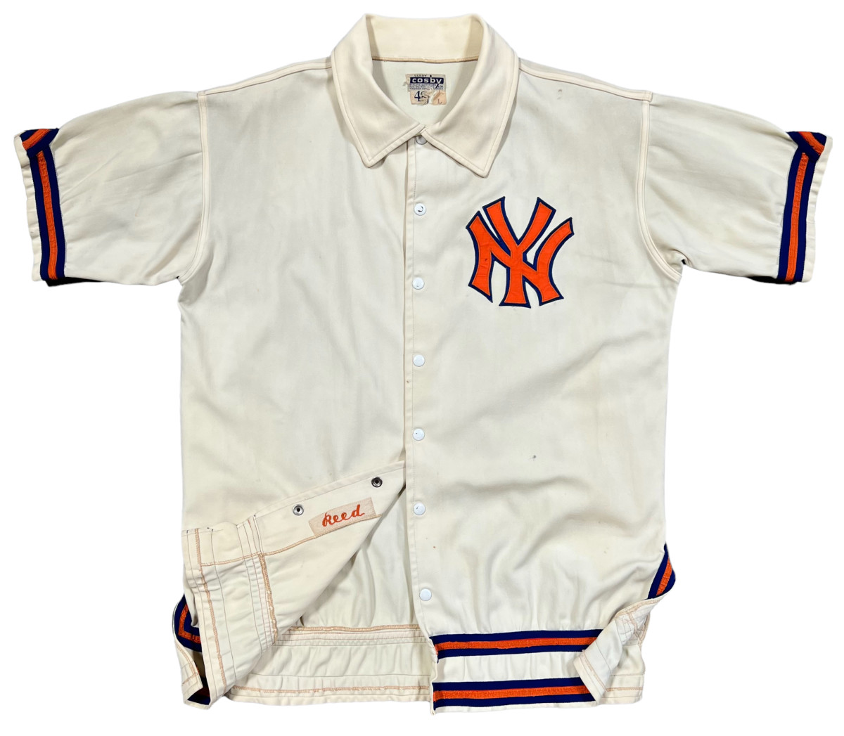 The New York Knicks warmup jacket Willie Reed wore during Game 7 of the 1970 NBA Finals.