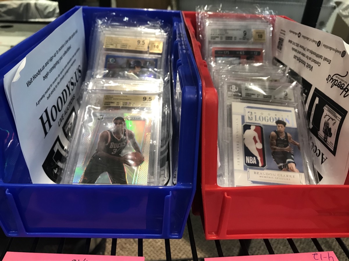 Sports cards that have been graded by Beckett (BSG).