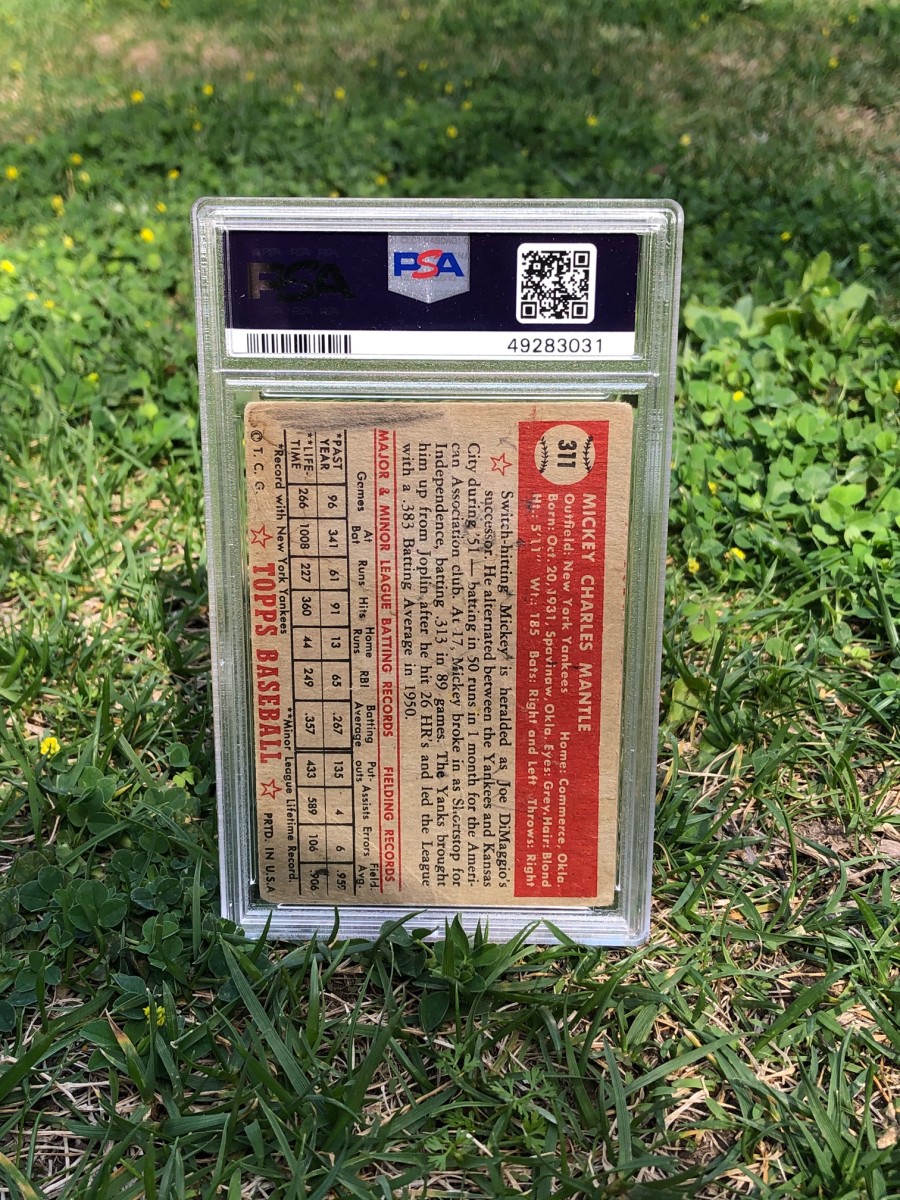 1952 Mickey Mantle Rookie Topps Mint In Case for Sale in Henderson, NV -  OfferUp