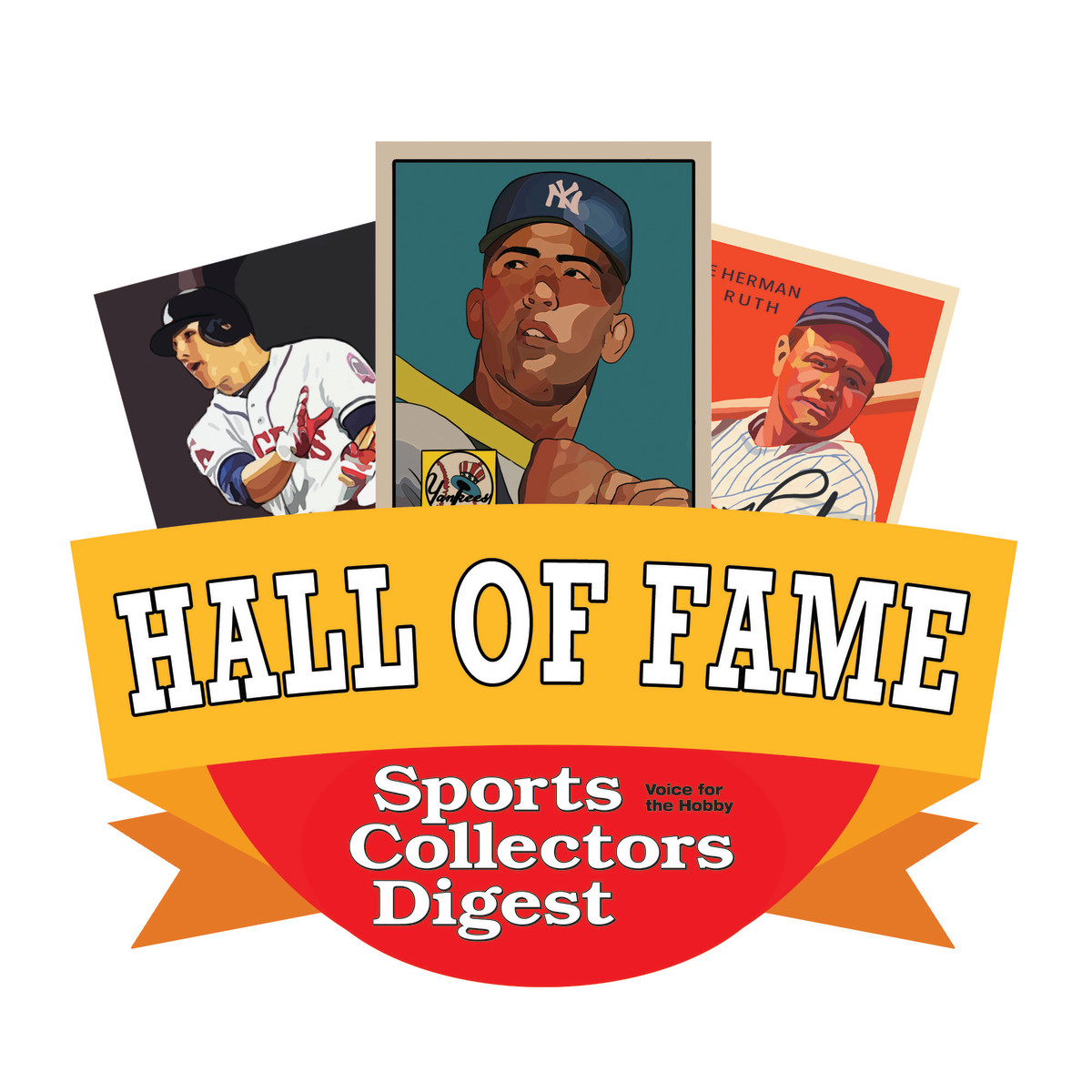 Sports Collectors Digest Hall of Fame logo.