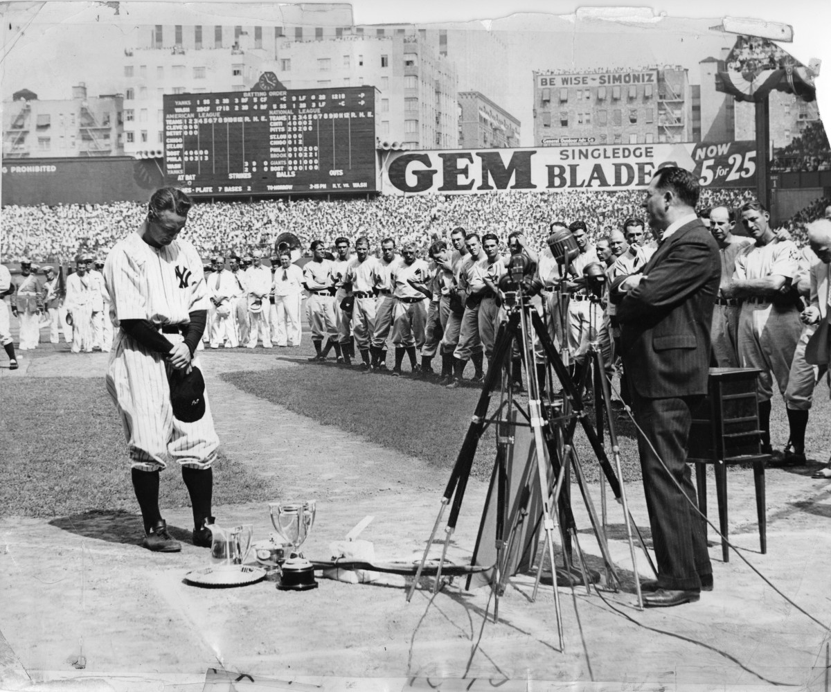 Gehrig's image endures, 75 years after 'luckiest man