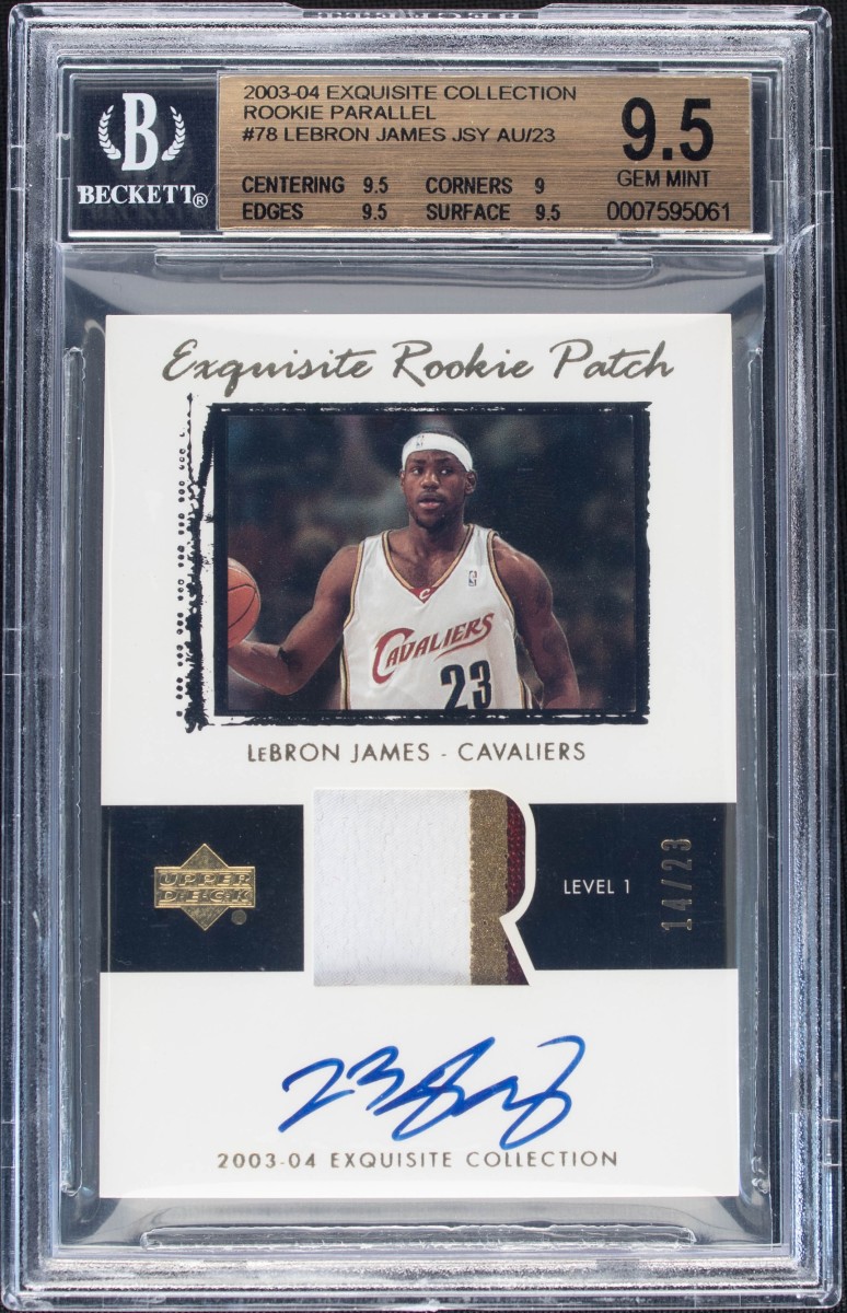 NBA 2003-04 E-X Rookie Lebron James - その他