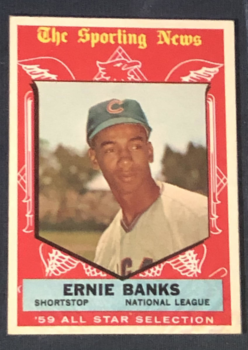 1959 Ernie Banks All-Star card.