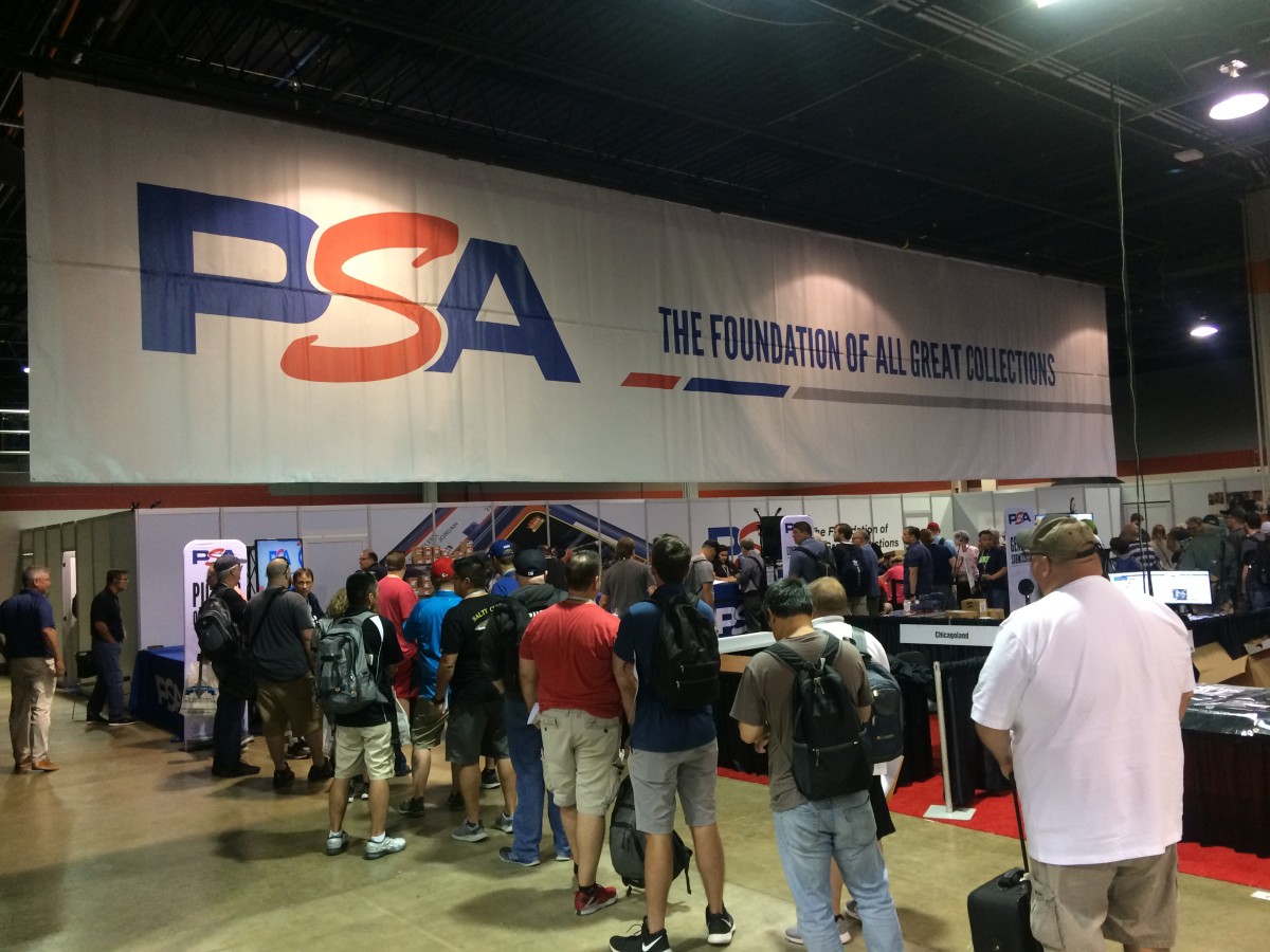 PSA expects long lines again to get cards graded at The National.
