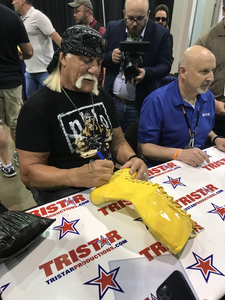 Iconic Hulk Hogan wrestling boots up for bid at Goldin - Sports ...