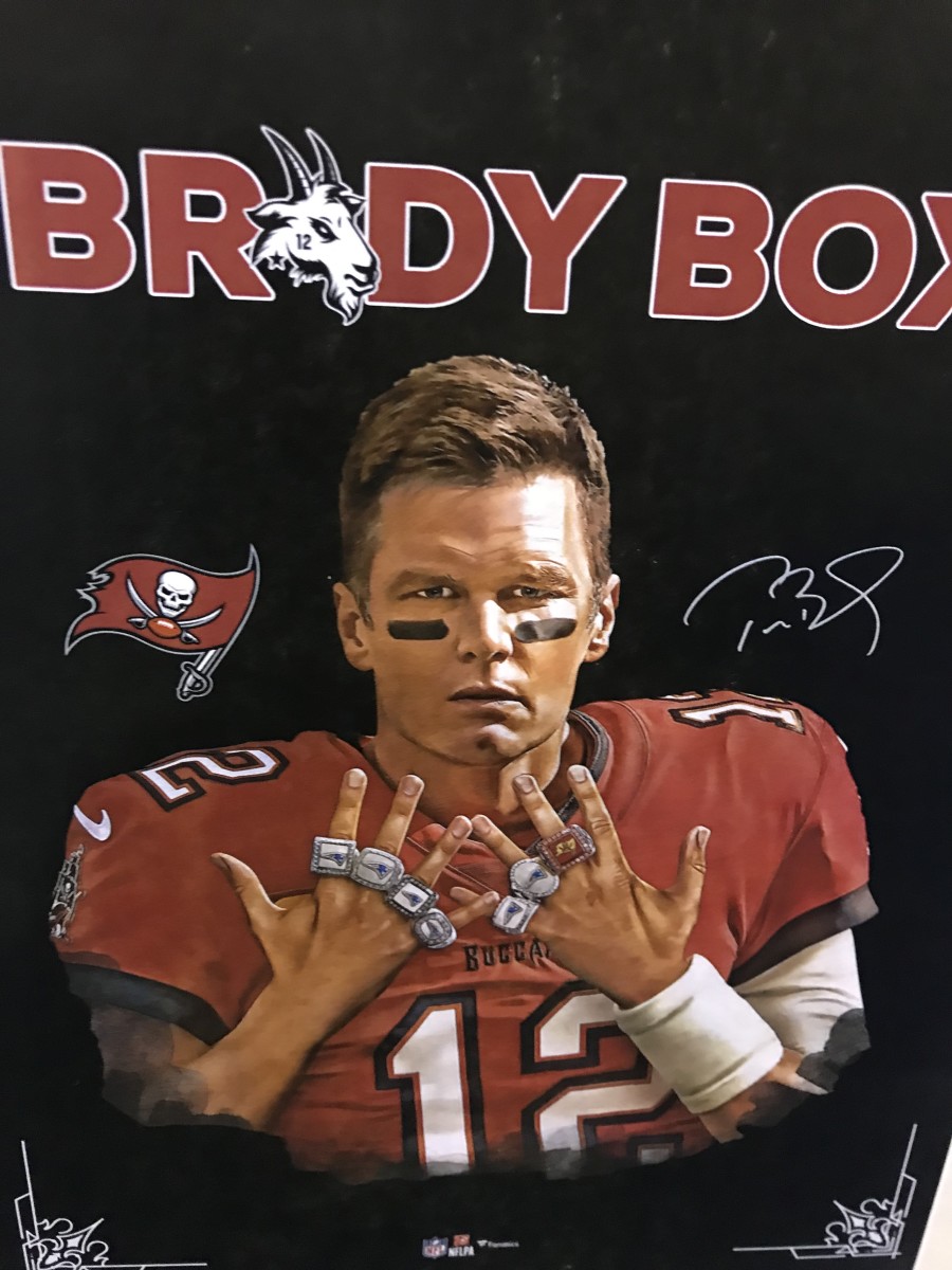The Brady Box sold by Fanatics at The National.
