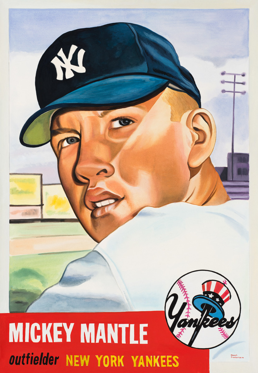 Vintage Baseball Trading Card - Baseball Cards - Posters and Art Prints