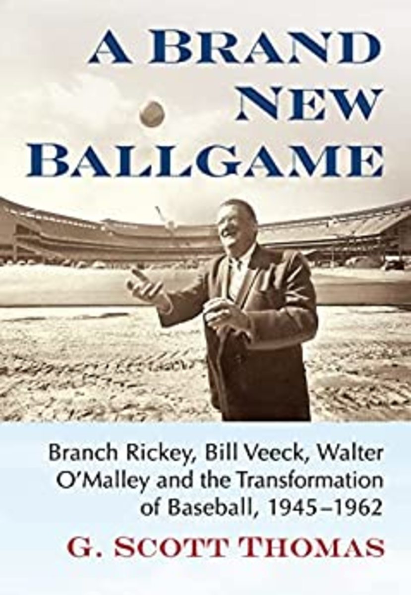 A Brand New Ballgame: Branch Rickey, Bill Veeck, Walter O’Malley, and the Transformation of Baseball, 1945-1962.