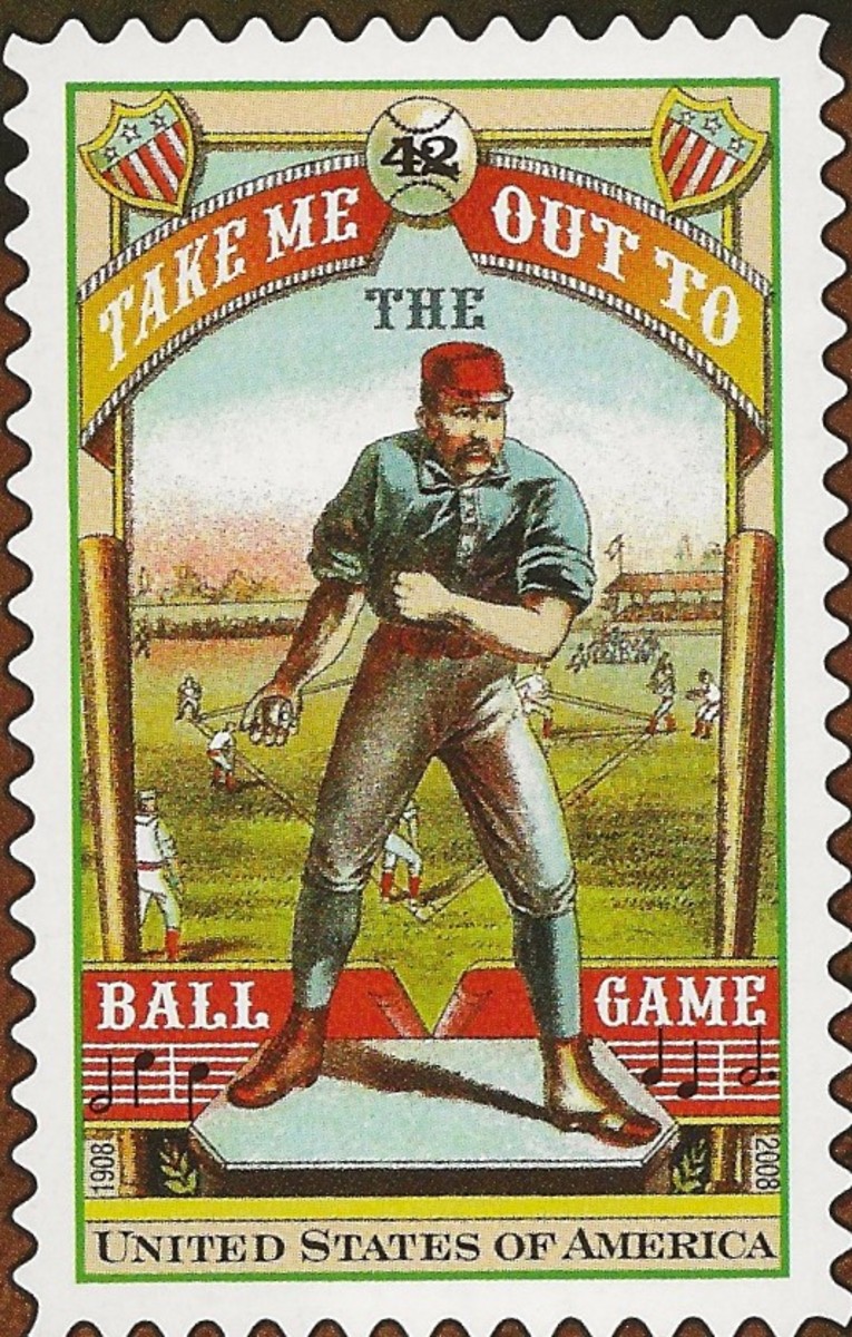 2007 "Take Me Out To The Ball Game" stamp.