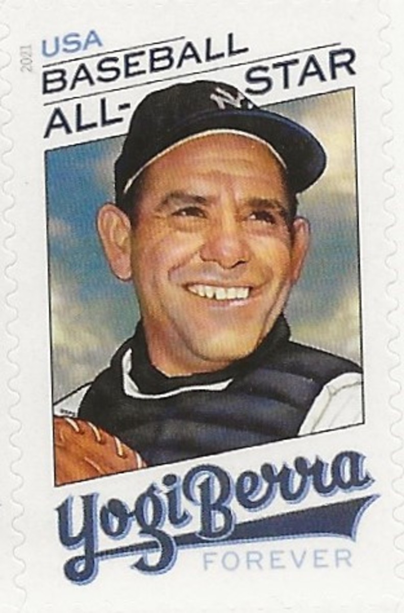 Yogi Berra Forever stamp.