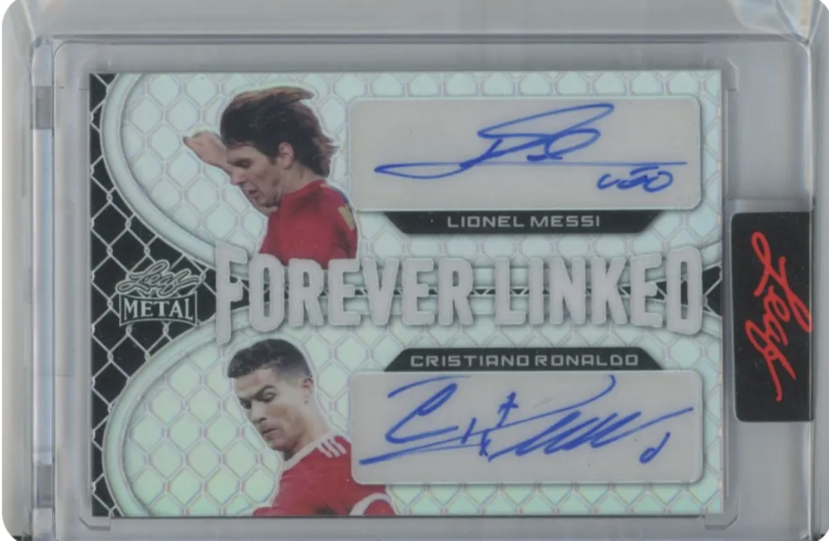 Lionel Messi & Cristiano Ronaldo Awesome '1-Of-1' Card Hits Auction, Signed  By Both Legends!