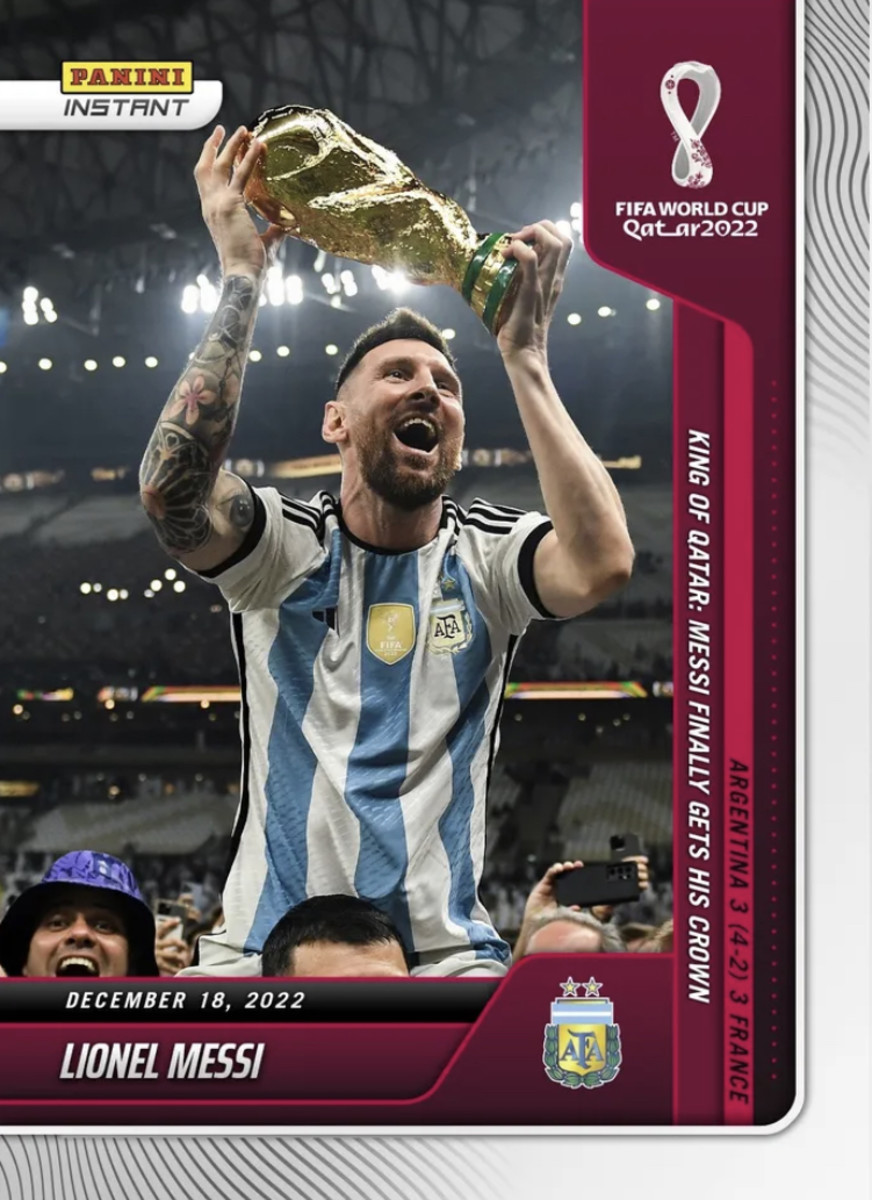 FIFA World Cup Qatar 2022 Patch Lionel Messi 10 - Argentina