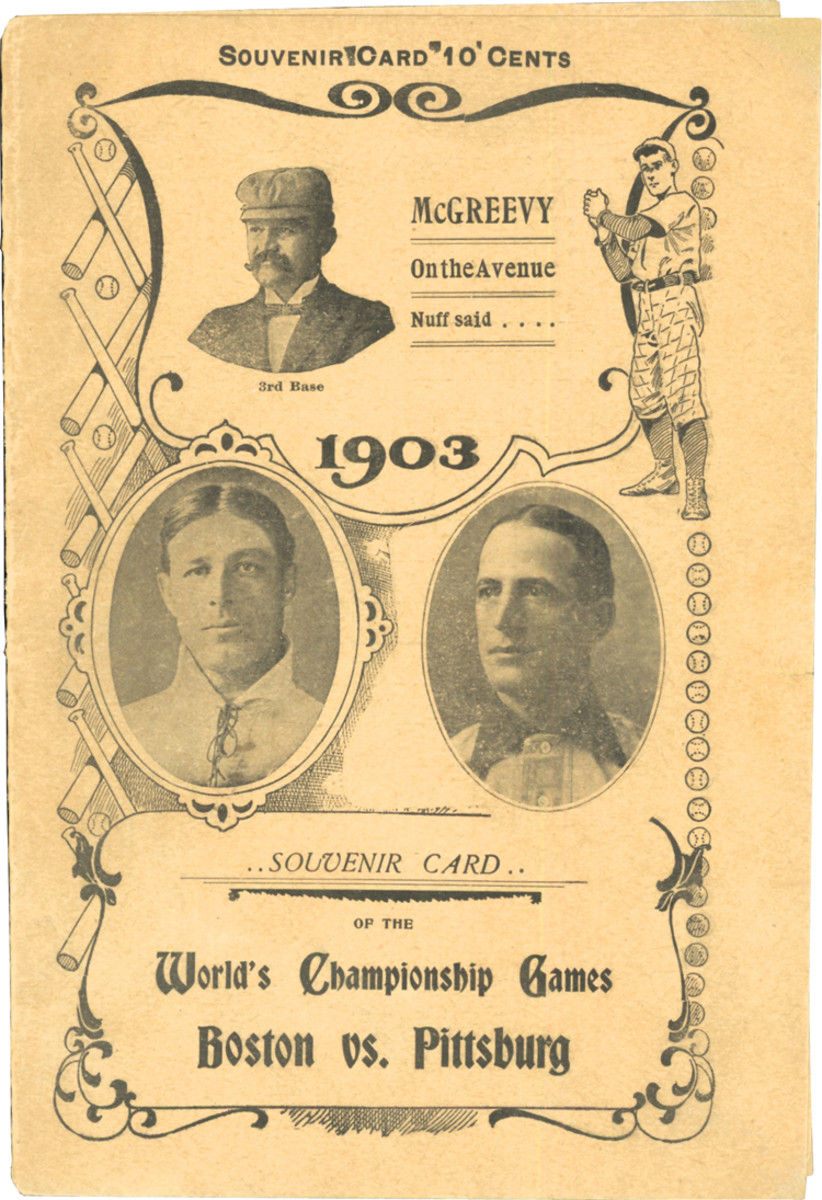 5-cent program from 1903 World Series hits $241,500