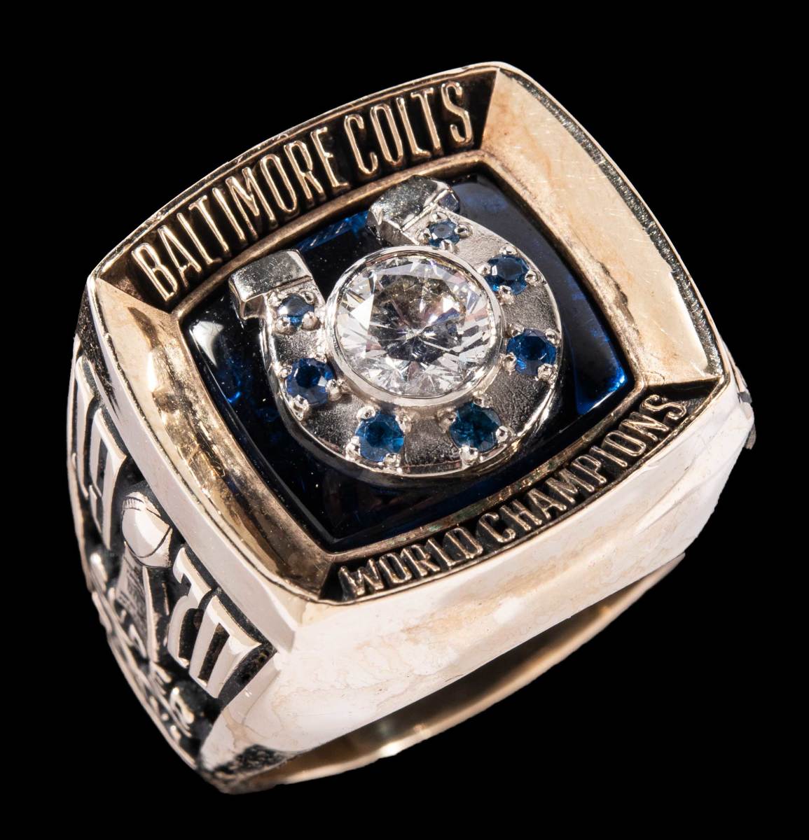 Gino Marchetti 1970 Baltimore Colts Super Bowl V ring.
